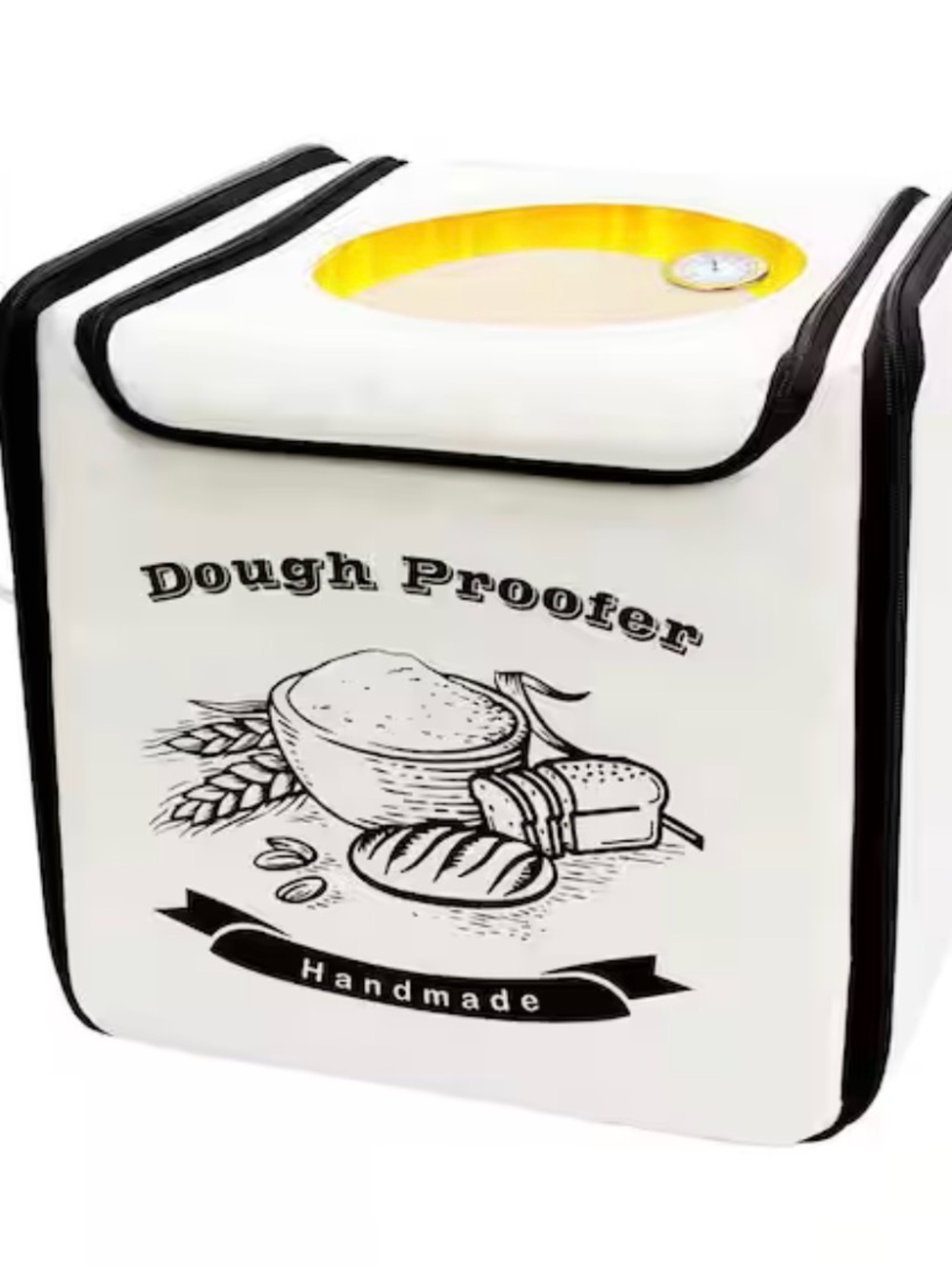 Folding Bread Proofing Box Fabric Dough Proofer with Temp Control 8-Timer Humidi
